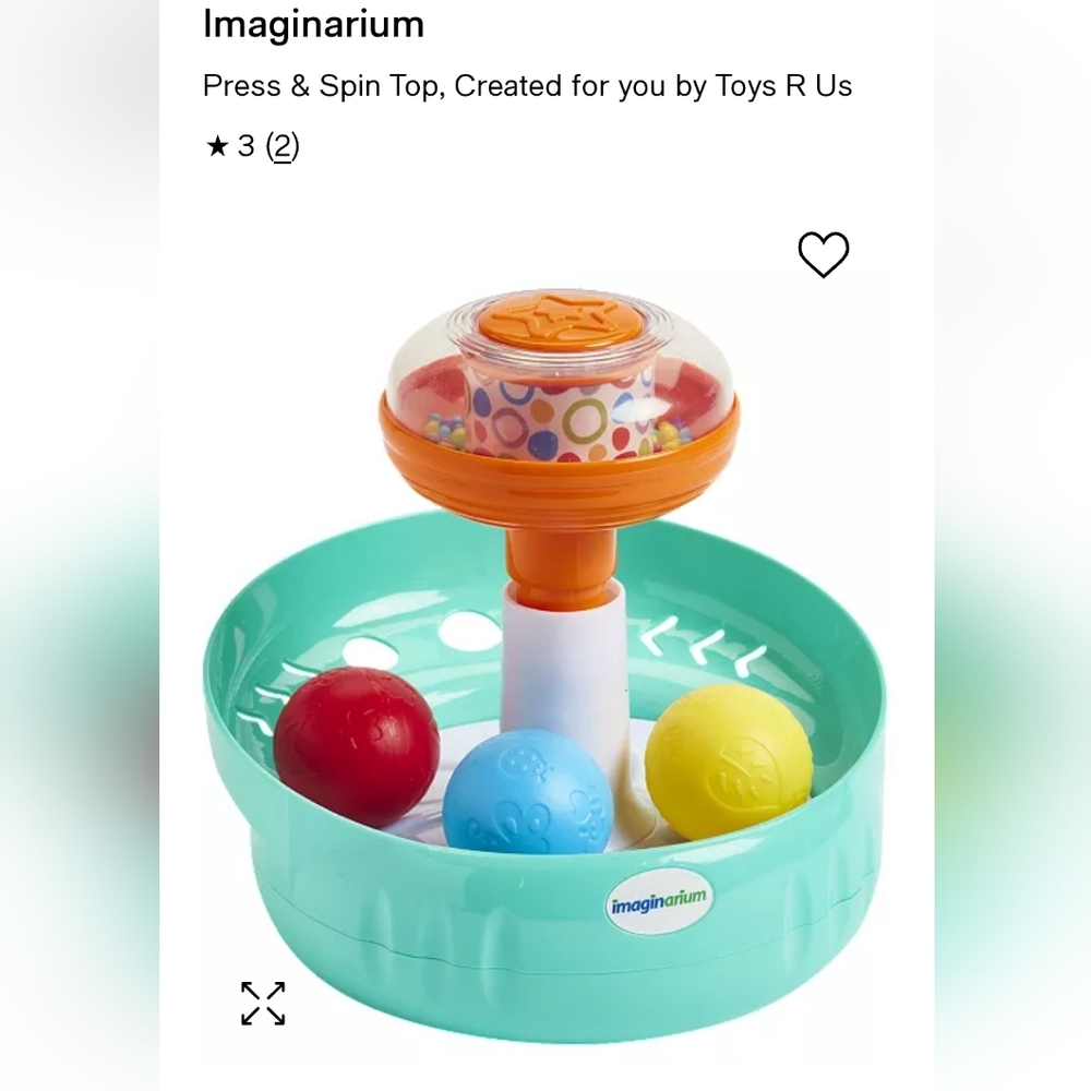 Baby Spinning Ball Toy